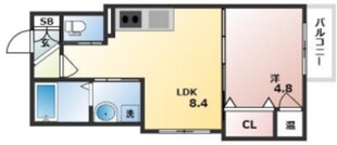 出来島駅 徒歩5分 1階の物件間取画像